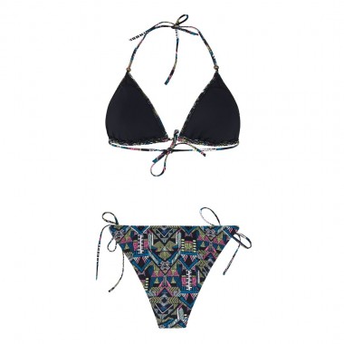 PROTEST PRTHAVE TRIANGLE BIKINI SET TRUE BLACK