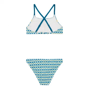PROTEST PRTYING JR BRALETTE BIKINI SET SURFING BLUE