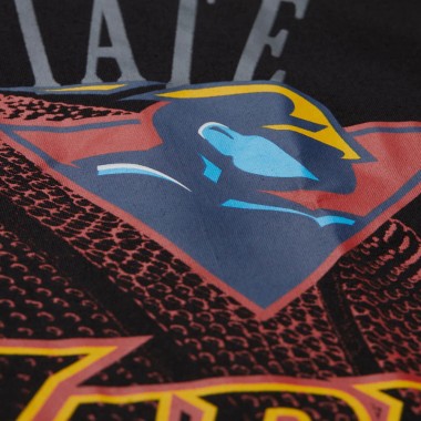 MITCHELL & NESS NBA WARRIORS MAXED OUT TEE BLACK