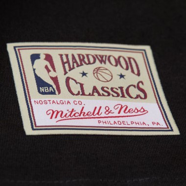 MITCHELL & NESS NBA WARRIORS MAXED OUT TEE BLACK