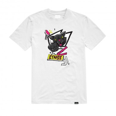 ETNIES PUMA TEE WHITE