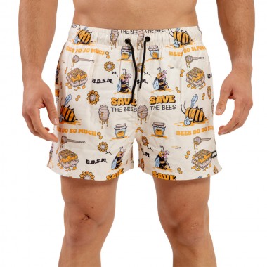 BEE UNUSUAL BDSM SWIM SHORTS MULTICOLOR
