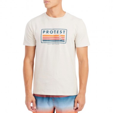 PROTEST PRTBARN T-SHIRT KITOFFWHITE