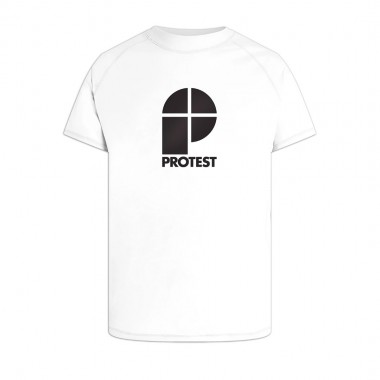 PROTEST PRTCATERS SURF T-SHIRT BASIC WHITE