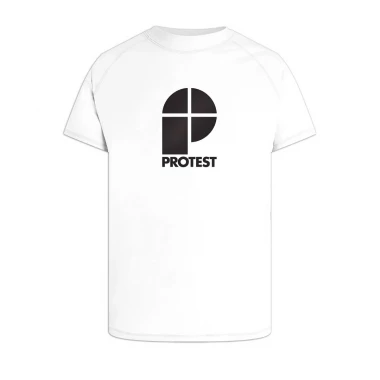 PROTEST PRTCATERS SURF T-SHIRT BASIC WHITE