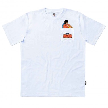 THE DUDES POCKET CLIMBER T-SHIRT WHITE