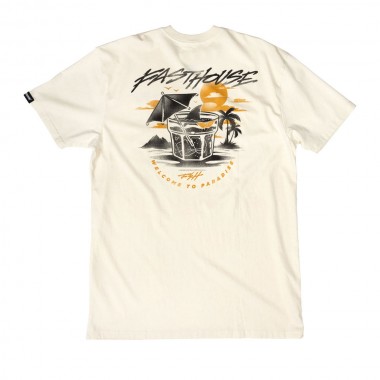 FASTHOUSE HIDEOUT TEE NATURAL