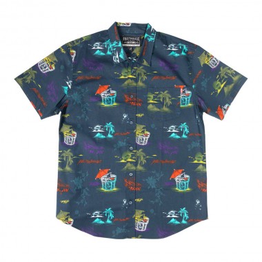 FASTHOUSE HIDEOUT SHIRT INDIGO