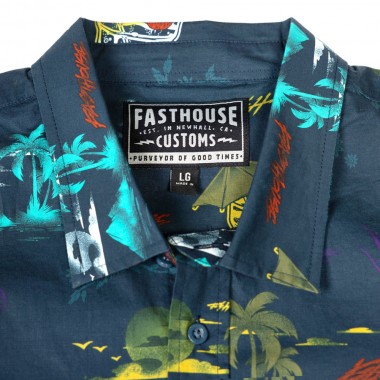 FASTHOUSE HIDEOUT SHIRT INDIGO