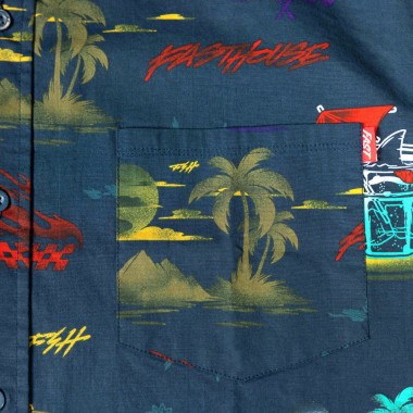 FASTHOUSE HIDEOUT SHIRT INDIGO