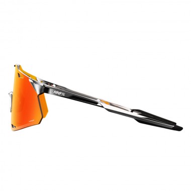 100PERCENT HYPERCRAFT SUNGLASSES BLK CHROME/HIPER RED MIRR LENS