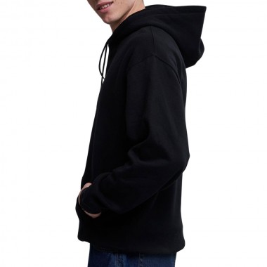 MISFIT ERASER HEAD HOODIE SOLID BLACK