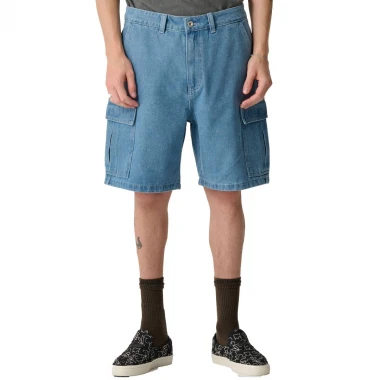 MISFIT BEACH METALL CARGO SHORTS MID BLUE