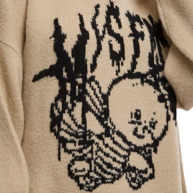 MISFIT HOTLINE MARKET KNIT OS W SWEATSHIRT SAND