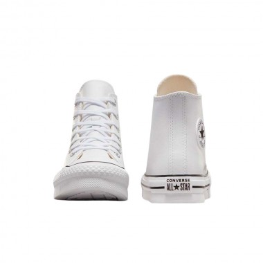 CONVERSE CHUCK TAYLOR ALL STAR EVA LIFT LTH K SHOES WHT/IVR/BLK