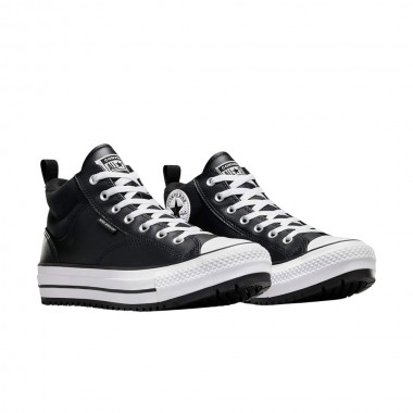 CONVERSE CHUCK TAYLOR ALL STAR MALDEN STREET BOOTS BLK/WHT/BLK