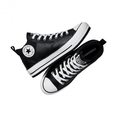 CONVERSE CHUCK TAYLOR ALL STAR MALDEN STREET BOOTS BLK/WHT/BLK