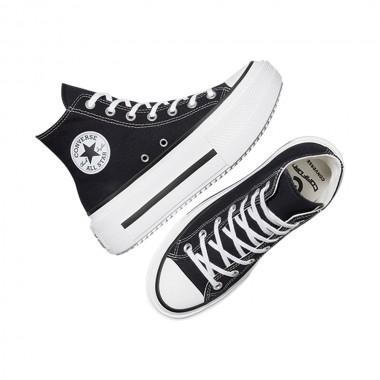 CONVERSE CHUCK TAYLOR ALL STAR LFT D-STACK PLATFRM BLK/WHT/BLK