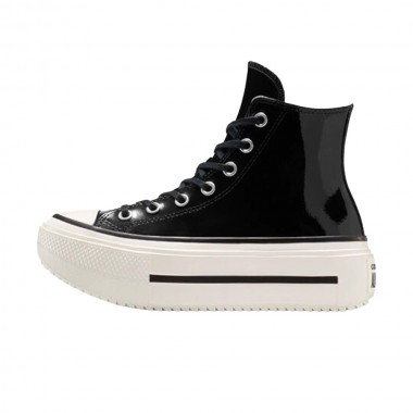 CONVERSE CHUCK TAYLOR ALL STAR LFT D-STK LT PLATFRM BLK/EGR/BLK