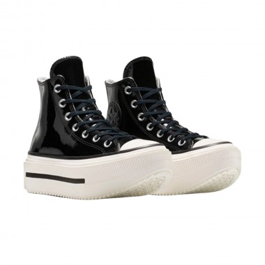 CONVERSE CHUCK TAYLOR ALL STAR LFT D-STK LT PLATFRM BLK/EGR/BLK
