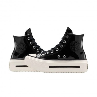 CONVERSE CHUCK TAYLOR ALL STAR LFT D-STK LT PLATFRM BLK/EGR/BLK