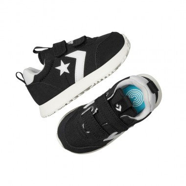 CONVERSE OMEGA TRAINER EASY-ON INF SHOES BLK/VINTAGE WHT/EGRET