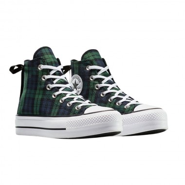 CONVERSE CHUCK TAYLOR ALL STAR LIFT W HI SHOES NAVY/BLACK/WHITE