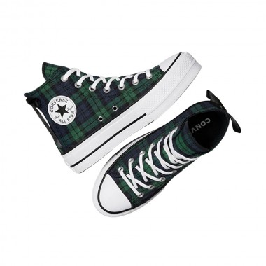 CONVERSE CHUCK TAYLOR ALL STAR LIFT W HI SHOES NAVY/BLACK/WHITE