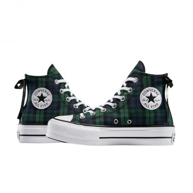 CONVERSE CHUCK TAYLOR ALL STAR LIFT W HI SHOES NAVY/BLACK/WHITE