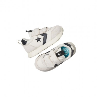 CONVERSE OMEGA TRAINER EASY-ON INF SHOES VINT.WHITE/BLACK/EGRET