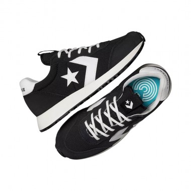 CONVERSE CONVERSE OMEGA TRAINER K SHOES BLK/VINTAGE WHITE/EGRET