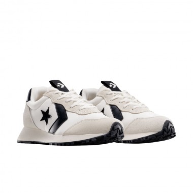 CONVERSE OMEGA TRAINER K SHOES VINTAGE WHITE/BLK/EGRET