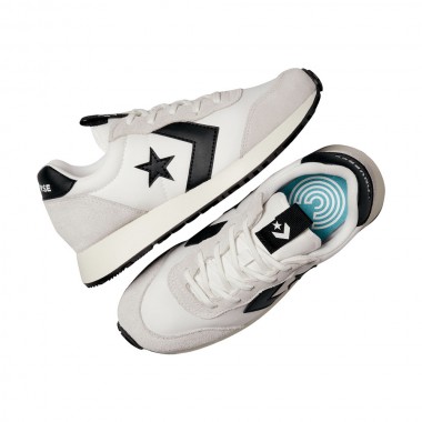 CONVERSE OMEGA TRAINER K SHOES VINTAGE WHITE/BLK/EGRET