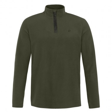 PROTEST PRTREPERFECTO 1/4 ZIP ACTIVE TOP KALE GREEN