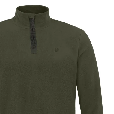 PROTEST PRTREPERFECTO 1/4 ZIP ACTIVE TOP KALE GREEN