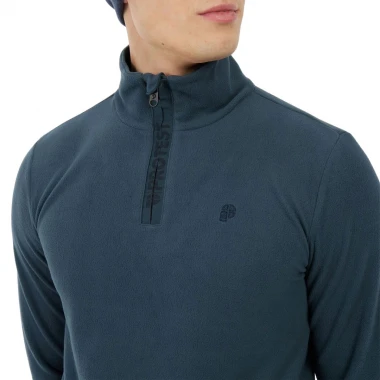 PROTEST PRTREPERFECTO 1/4 ZIP ACTIVE TOP TWILIGHT NAVY