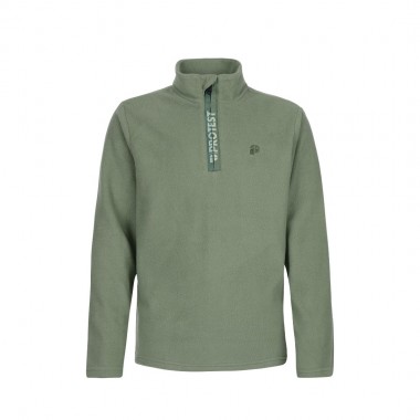 PROTEST REPERFECTY JR 1/4 ZIP K ACTIVE TOP ASPEN GREEN