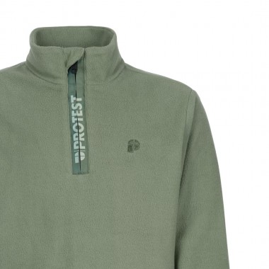 PROTEST REPERFECTY JR 1/4 ZIP K ACTIVE TOP ASPEN GREEN