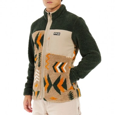 PROTEST PRTDON OUTDOOR FULL ZIP FLEECE KALE GREEN