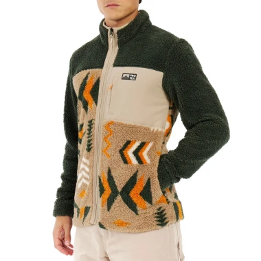 PROTEST PRTDON OUTDOOR FULL ZIP FLEECE KALE GREEN