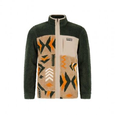PROTEST PRTDON OUTDOOR FULL ZIP FLEECE KALE GREEN