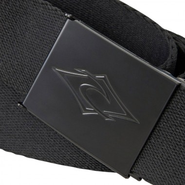 RIP CURL RANDO WEBBING BELT BLACK