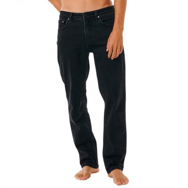 RIP CURL CLASSIC SURF DENIM PANTS WASHED BLACK