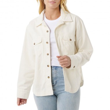 RIP CURL STEVIE W LS CORD SHIRT STONE