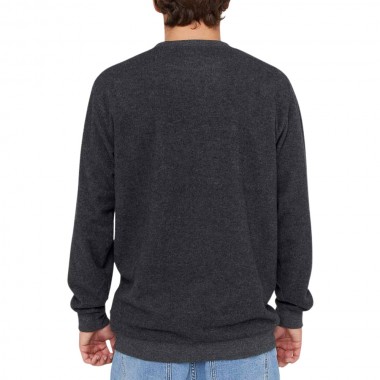 RIP CURL GRID CREW BLACK MARLE