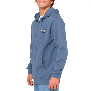 RIP CURL HORIZON ZIP HOODIE BLUEFIN