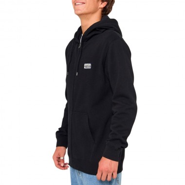 RIP CURL HORIZON ZIP HOODIE BLACK