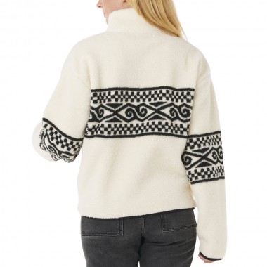 RIP CURL OCEANIC COSMIC KISS W POLAR Q-ZIP FLEECE SHELL