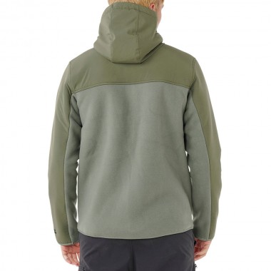 RIP CURL ANTI SERIES SEARCH ZIP FLEECE CACTUS GREEN