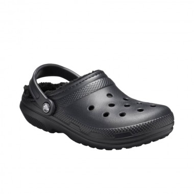 CROCS CLASSIC LINED CLOGS BLACK/BLACK